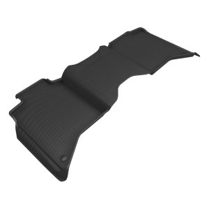 Dodge RAM 3500 Crew Cab Floor Mat - Rear - 3D MAXpider - Kagu Series - Black - `19-`24